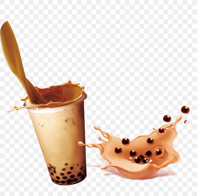 Bubble Tea Milk Tea, PNG, 2362x2362px, Ice Cream, Batida, Bubble Tea, Camellia Sinensis, Coffee Download Free