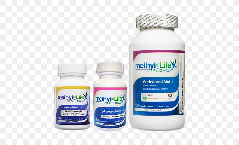 Dietary Supplement Levomefolic Acid Tablet Folate Methylcobalamin, PNG, 500x500px, Dietary Supplement, Capsule, Drug, Folate, Hydroxocobalamin Download Free