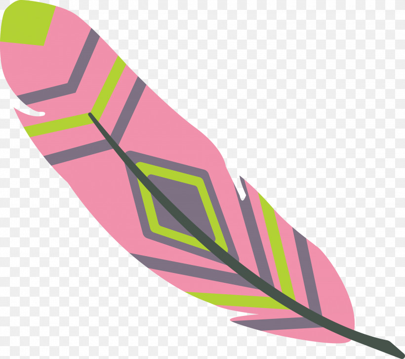 Feather, PNG, 3000x2659px, Cartoon Feather, Feather, Line, Pink M, Vintage Feather Download Free