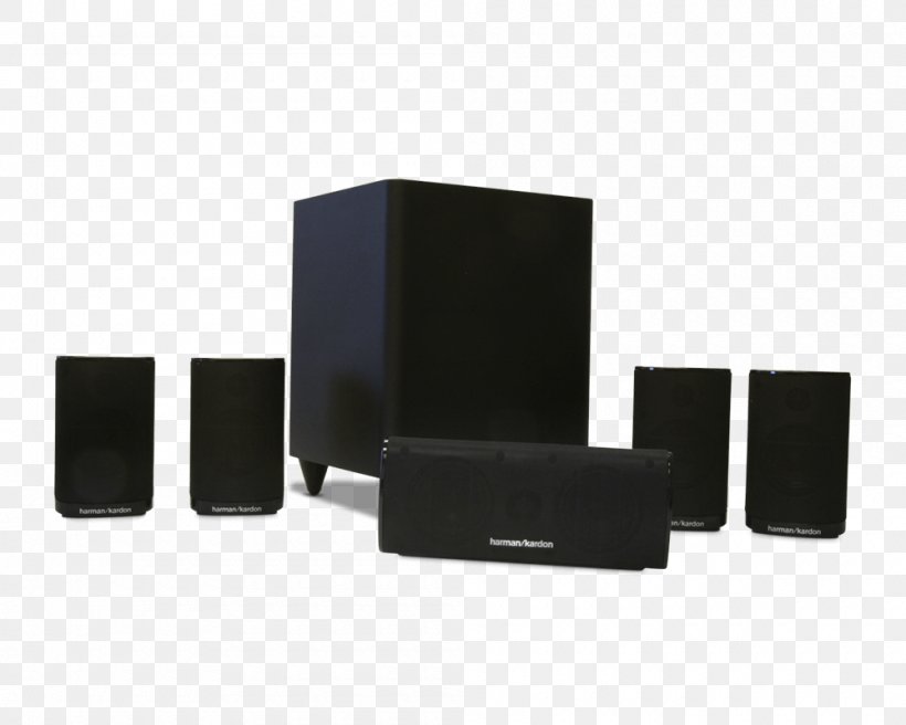 Home Theater Systems 5.1 Surround Sound Loudspeaker Harman Kardon HKTS 5 Audio, PNG, 1000x800px, 51 Surround Sound, Home Theater Systems, Audio, Audio Equipment, Center Channel Download Free