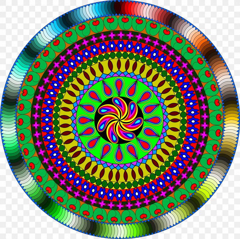 Mandala Color Indian Art, PNG, 1920x1918px, Mandala, Area, Art, Color, Dishware Download Free