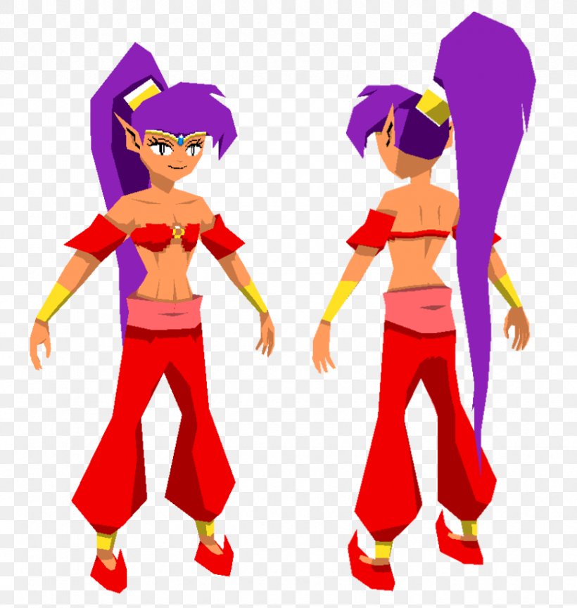 Shantae And The Pirate's Curse Shantae: Risky's Revenge Shantae: Half-Genie Hero 3D Computer Graphics, PNG, 870x918px, 3d Computer Graphics, 3d Modeling, Shantae Halfgenie Hero, Art, Cartoon Download Free