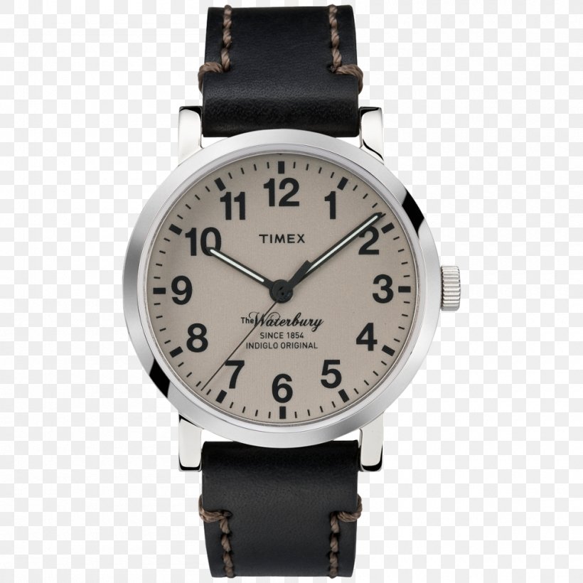 Timex Group USA, Inc. Watch Strap Watch Strap Indiglo, PNG, 1000x1000px, Timex Group Usa Inc, Black Leather Strap, Brand, Chronograph, Clothing Accessories Download Free