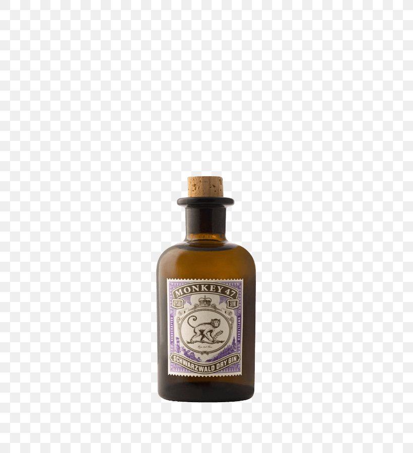 Liqueur Monkey 47 Gin Whiskey Gin Monkey 47 Mignonnettes, PNG, 675x900px, Liqueur, Barware, Bottle, Cognac, Distilled Beverage Download Free