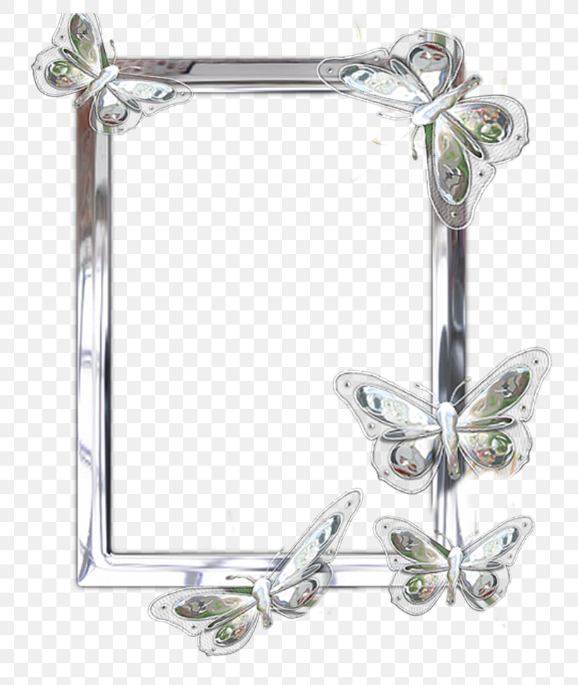 Picture Frames Butterfly Silver Body Jewellery, PNG, 800x971px, Picture Frames, Body Jewellery, Body Jewelry, Butterflies And Moths, Butterfly Download Free