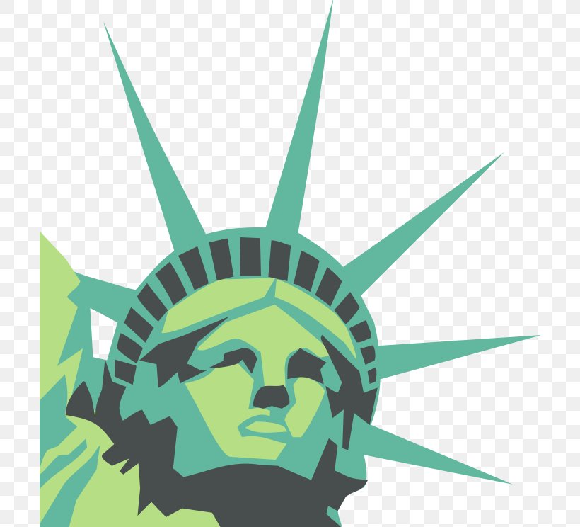 Statue Of Liberty Graphic Design, PNG, 708x744px, Statue Of Liberty, Fictional Character, Fotolia, Grass, Green Download Free