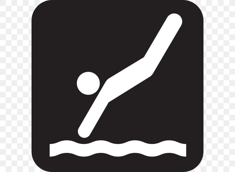 Underwater Diving Swimming Scuba Diving Clip Art, PNG, 600x600px, Underwater Diving, Animation, Black And White, Diving, Diving Boards Download Free