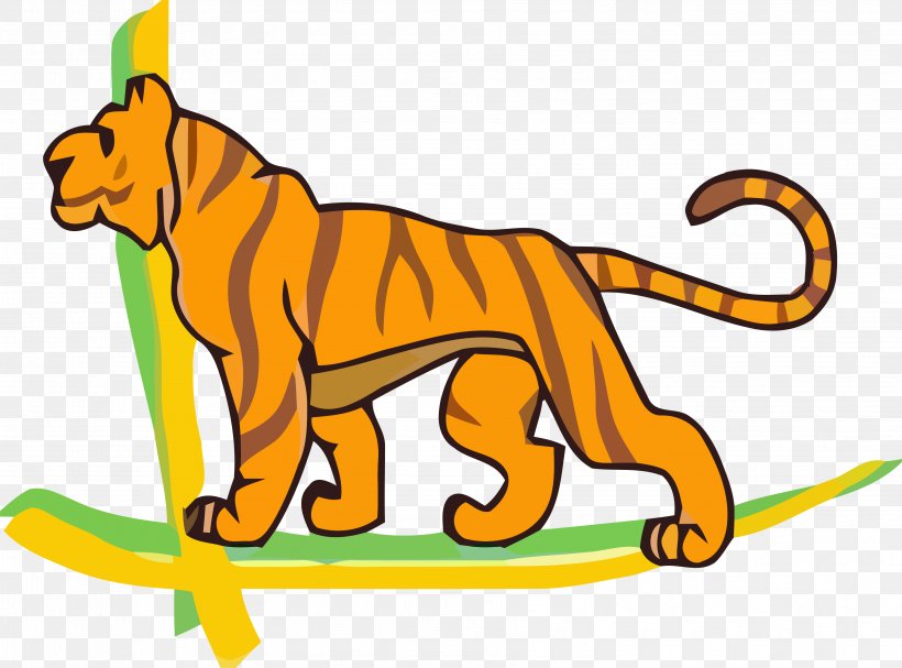 Clip Art Tiger Cat Tigger, PNG, 3568x2644px, Tiger, Animal, Animal Figure, Big Cat, Big Cats Download Free