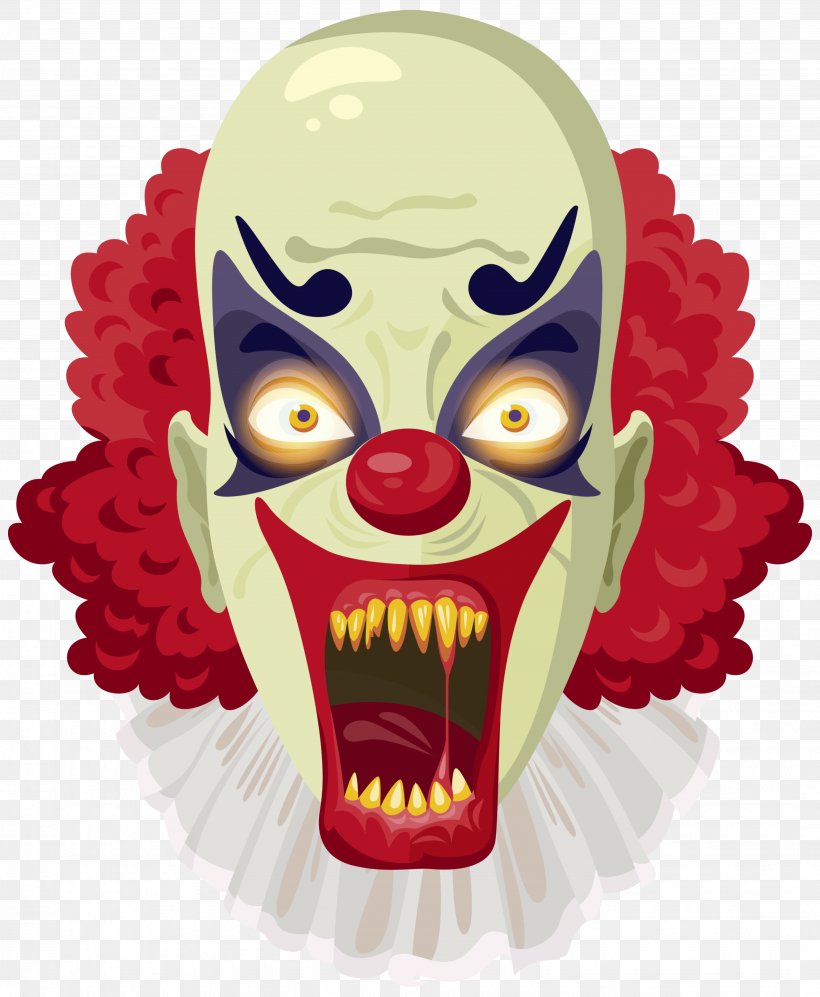 Evil Clown Clip Art, PNG, 3882x4721px, Evil Clown, Animation, Art, Circus, Clown Download Free