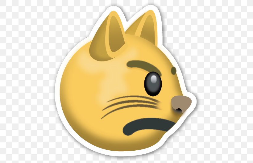 Grumpy Cat Emoji Sticker WhatsApp, PNG, 495x528px, Cat, Apple Color Emoji, Carnivoran, Cat Like Mammal, Dog Like Mammal Download Free