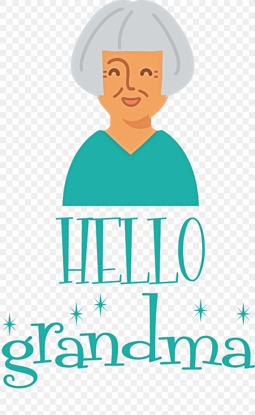 Hello Grandma Dear Grandma, PNG, 1844x2999px, Logo, Behavior, Conversation, Happiness, Hat Download Free