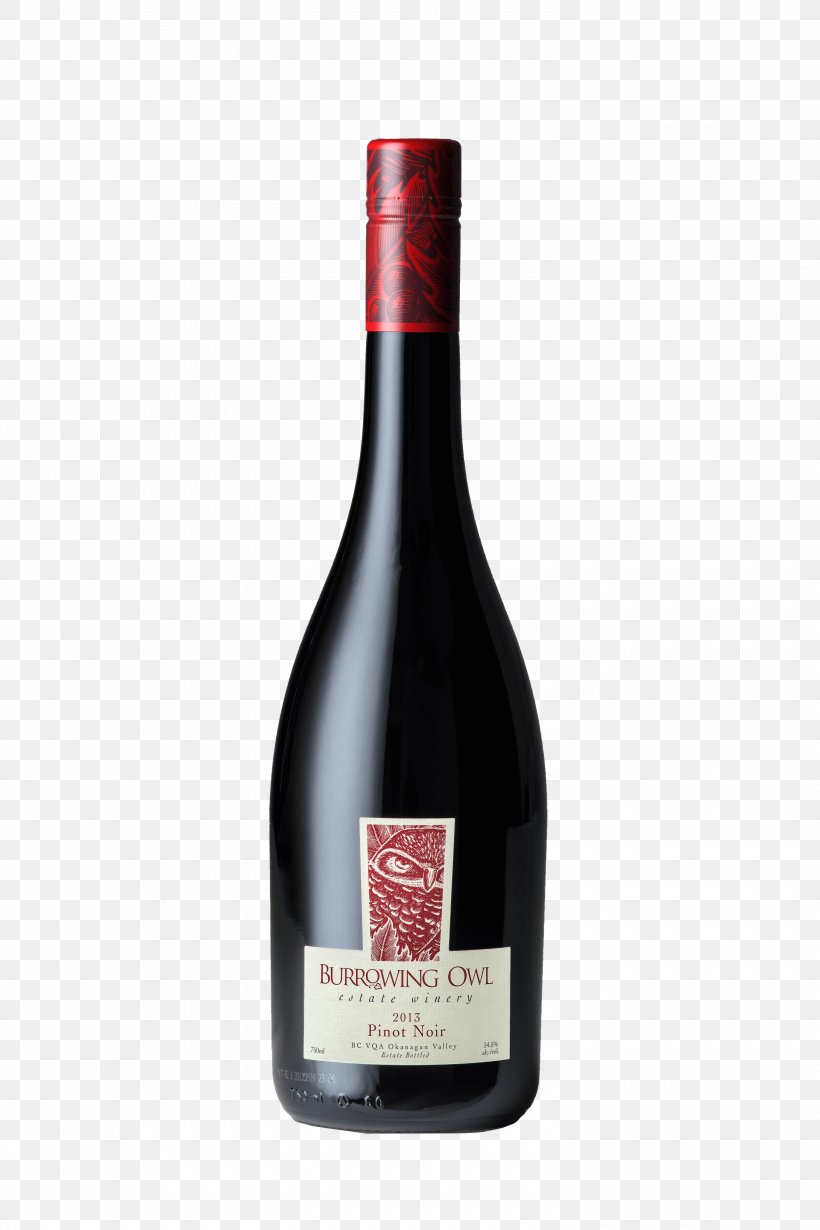 Red Wine Burrowing Owl Estate Pinot Noir Cabernet Sauvignon, PNG, 3000x4500px, Wine, Alcoholic Beverage, Alcoholic Drink, Bottle, Burrowing Owl Estate Download Free