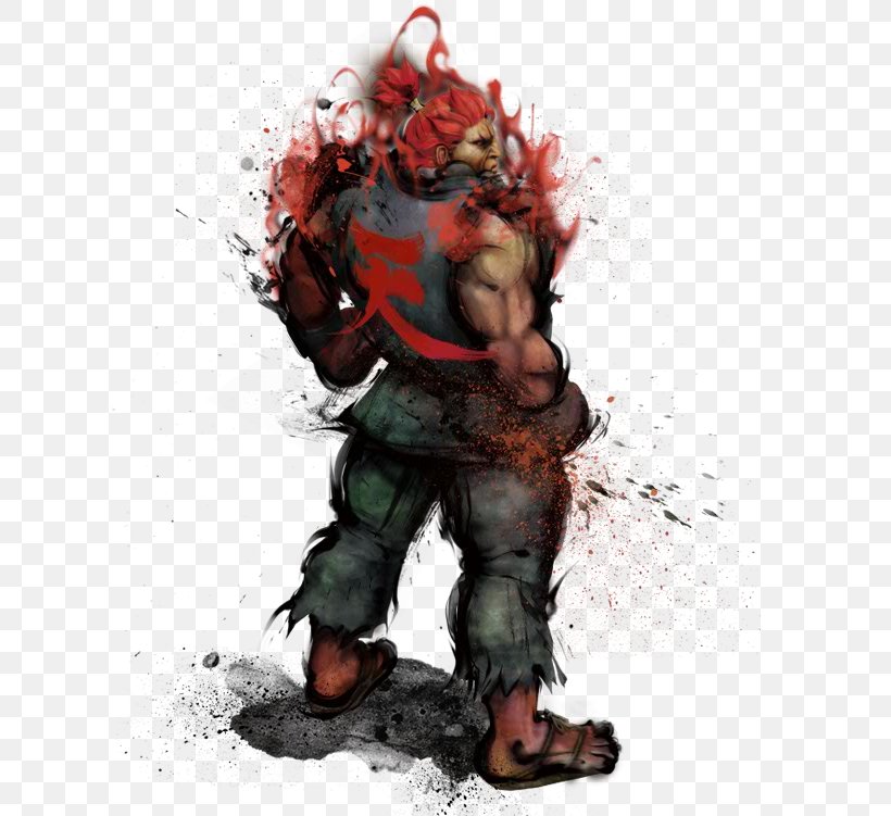 Street Fighter IV Street Fighter V Akuma Gouken Ryu, PNG, 613x751px, Street Fighter Iv, Akuma, Art, Blanka, Cammy Download Free