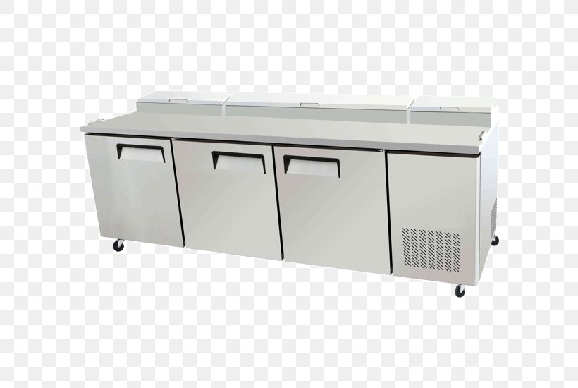 Table Refrigerator Pizza Refrigeration Door, PNG, 650x550px, Table, Deep Fryers, Door, Drawer, Food Download Free