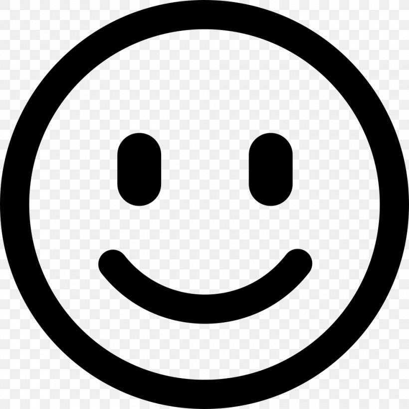 Emoticon Clip Art Smiley, PNG, 980x980px, Emoticon, Black And White, Emoji, Emotion, Face Download Free