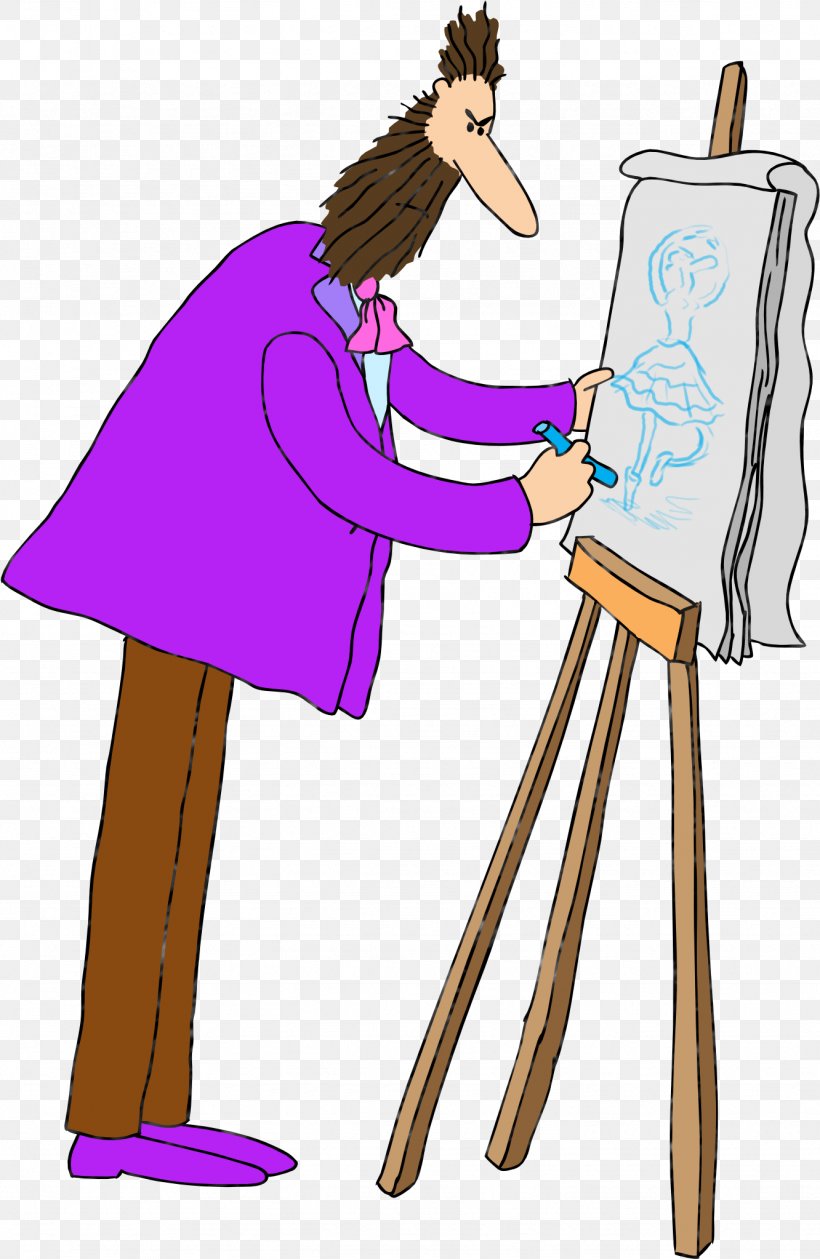 Easel Background, PNG, 1332x2046px, Clothing, Behavior, Cartoon, Easel, Human Download Free
