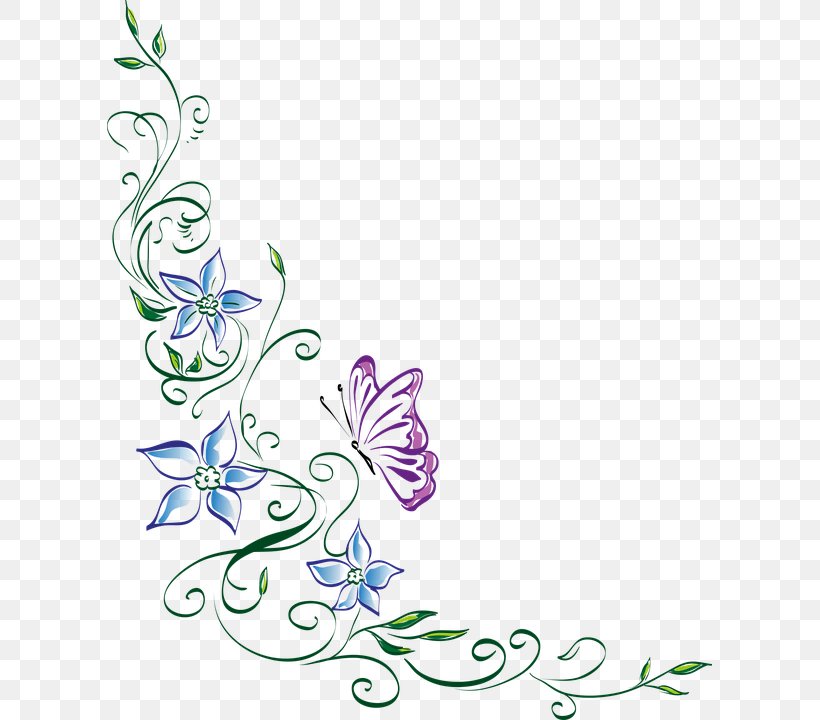 Floral Design Clip Art Image, PNG, 605x720px, Floral Design, Area, Art, Artwork, Blue Download Free