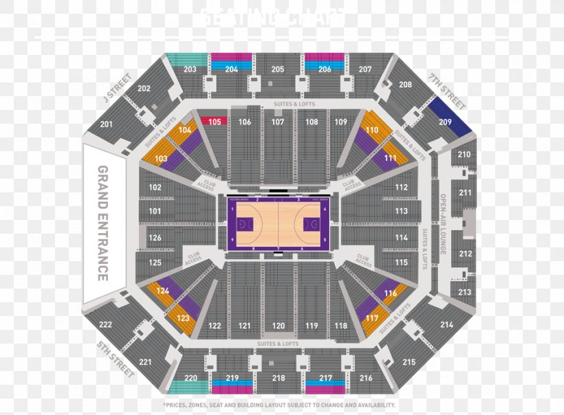 Golden 1 Center Sleep Train Arena State Farm Arena Sacramento Kings, PNG, 950x700px, Golden 1 Center, Aircraft Seat Map, Arena, Concert, Diagram Download Free