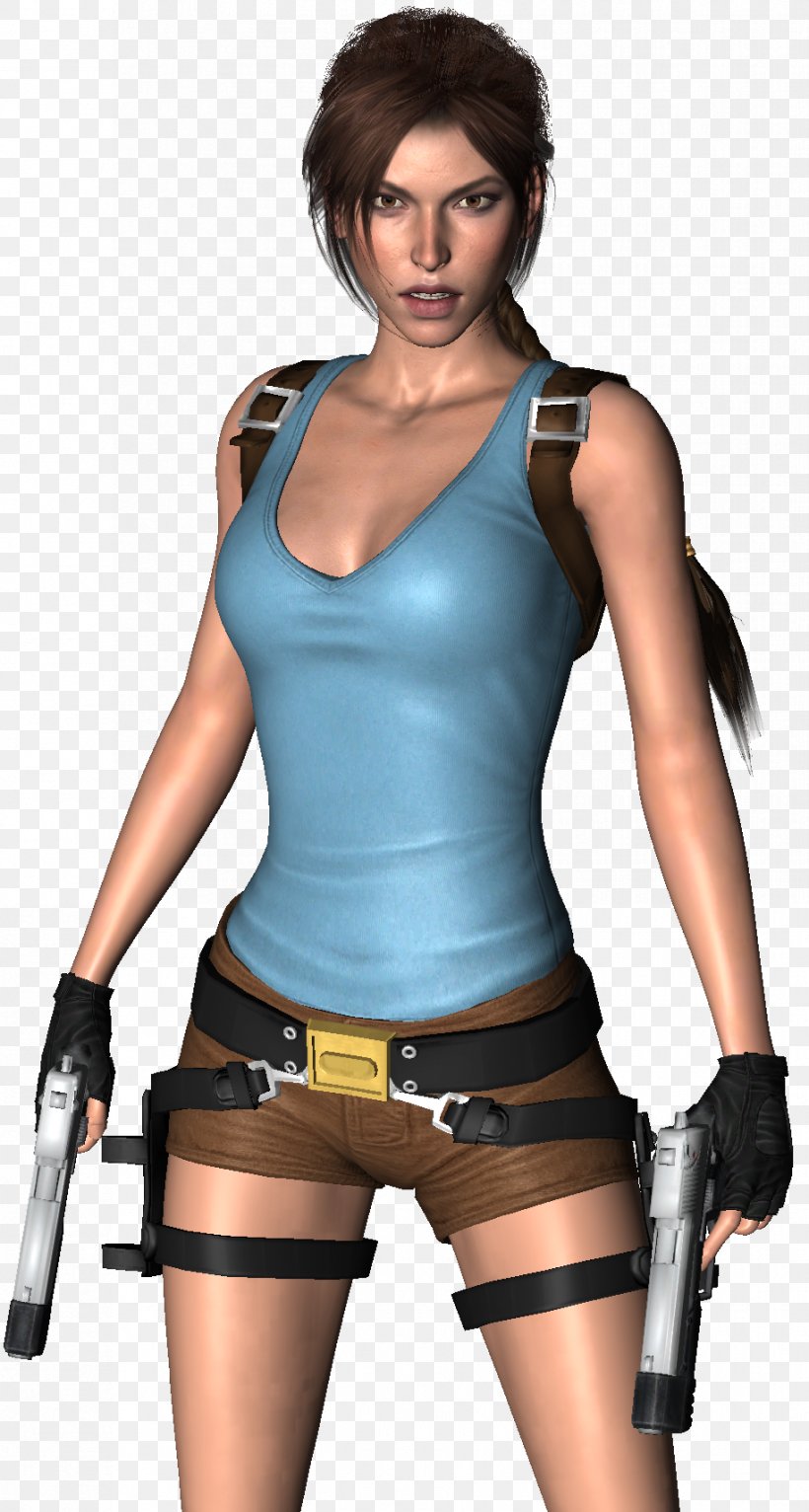 Lara Croft: Tomb Raider Tomb Raider: Underworld PlayStation, PNG, 916x1712px, Watercolor, Cartoon, Flower, Frame, Heart Download Free