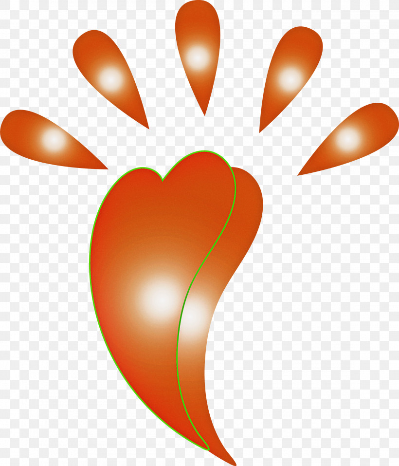 Orange, PNG, 2300x2685px, Heart, Cartoon, Computer, Hand Model, Heart Heart Red Download Free