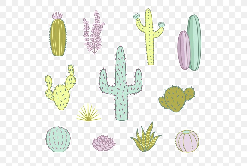 Cactaceae Succulent Plant Drawing Clip Art, PNG, 550x550px, Cactaceae, Cactus, Creative Market, Desert, Drawing Download Free