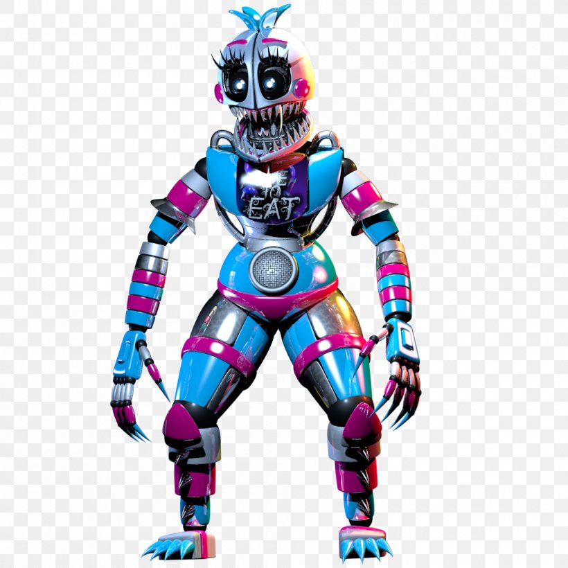 Five Nights At Freddy's: Sister Location Five Nights At Freddy's 2 Five Nights At Freddy's 4 Nightmare, PNG, 1000x1000px, Five Nights At Freddy S, Action Figure, Art, Costume, Deviantart Download Free