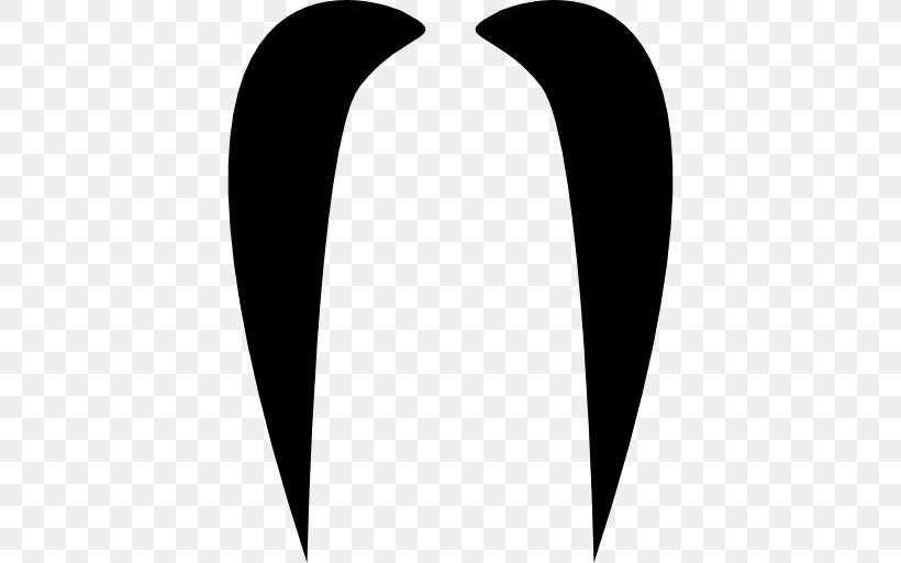 Moustache Hairstyle Black Hair, PNG, 512x512px, Moustache, Black, Black And White, Black Hair, Curve Download Free