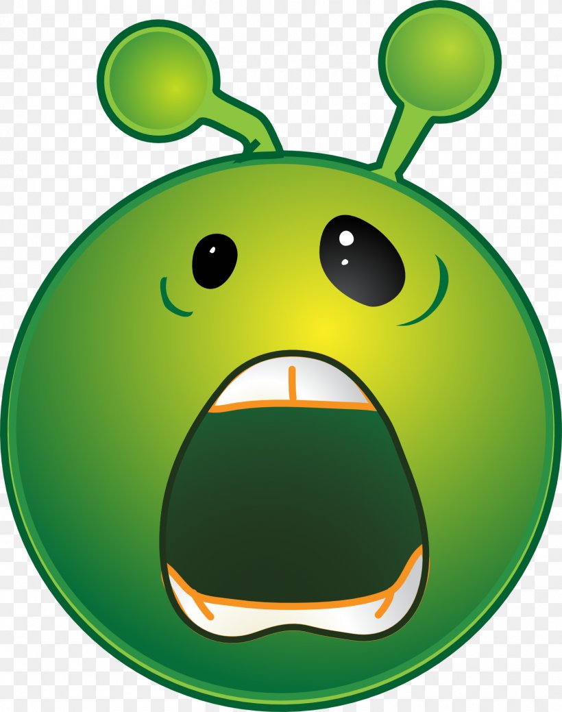 Emoticon Smiley Clip Art, PNG, 1514x1920px, Emoticon, Alien, Cartoon, Grass, Green Download Free