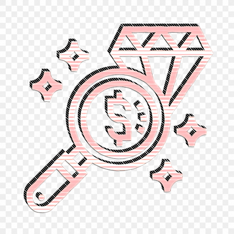 Research Icon Saving And Investment Icon Diamond Icon, PNG, 1246x1246px, Research Icon, Diamond Icon, Pink, Saving And Investment Icon Download Free
