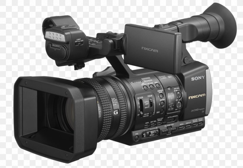 Sony NEX-5 Samsung NX5 Video Cameras Sony NXCAM HXR-NX5R Handycam, PNG, 1000x692px, Sony Nex5, Avchd, Camera, Camera Accessory, Camera Lens Download Free