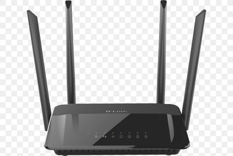 Wireless Router D-Link Wi-Fi IEEE 802.11ac, PNG, 634x550px, Router, Dlink, Dlink Ac1200, Dlink Dir842, Electronics Download Free