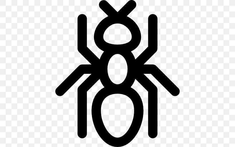 Ant GAISO Insect, PNG, 512x512px, Ant, Animal, Black And White, Insect, Logo Download Free
