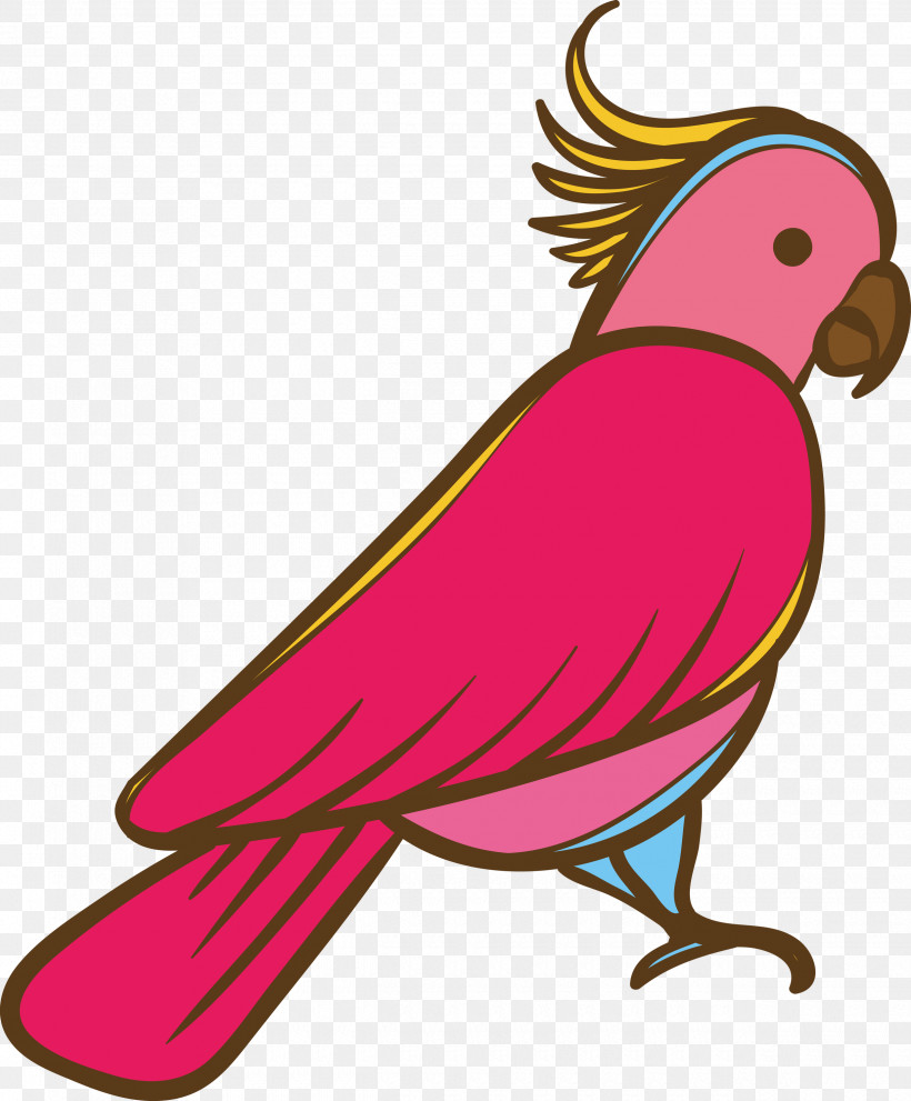 Feather, PNG, 2480x3000px, Cartoon Bird, Beak, Cute Bird, Feather, Macaw Download Free