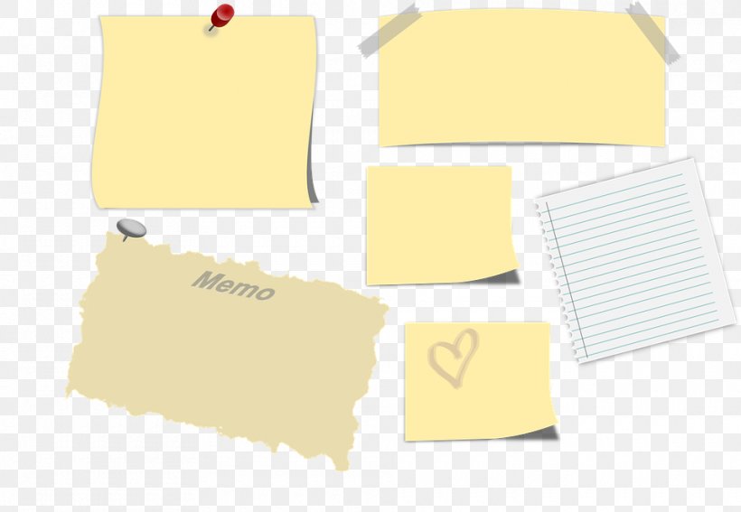 Paper Post-it Note Notebook Clip Art, PNG, 960x664px, Paper, Brand, Material, Musical Note, Notebook Download Free