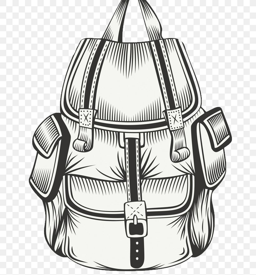 Backpack Illustration Vector Graphics Drawing Hiking, PNG, 700x882px, Backpack, Backpacking, Bag, Camping, Depositphotos Download Free