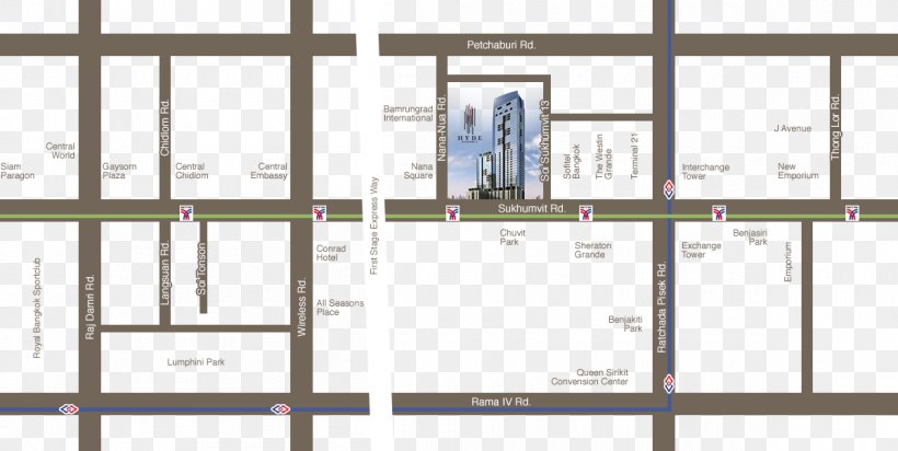 Hyde Sukhumvit 13 Sukhumvit Road Soi Sukhumvit 13 Map Dhammalert Building, PNG, 1200x604px, Sukhumvit Road, Bangkok, Bts Skytrain, Condominium, Floor Plan Download Free