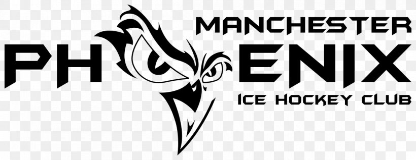 Logo Manchester Phoenix, PNG, 1200x465px, Logo, Black, Black And White, Brand, Fenghuang Download Free