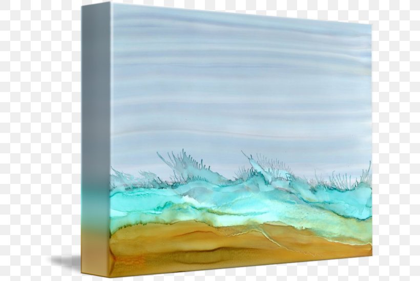 Painting Turquoise Sky Plc, PNG, 650x550px, Painting, Aqua, Ocean, Sea, Sky Download Free