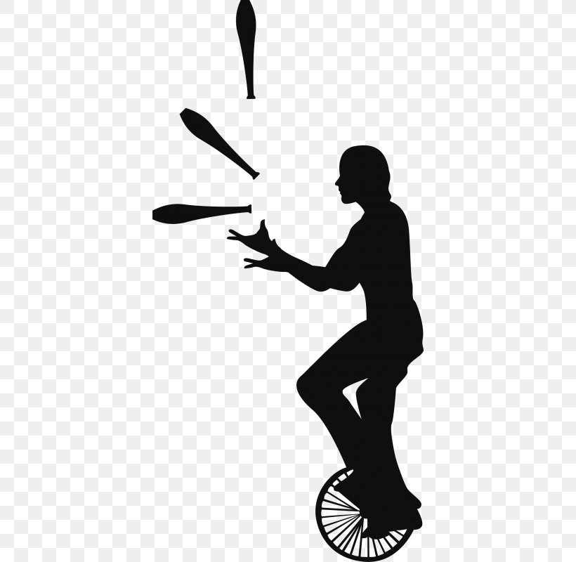 Silhouette Circus Juggling, PNG, 800x800px, Silhouette, Acrobatics, Arm, Black, Black And White Download Free