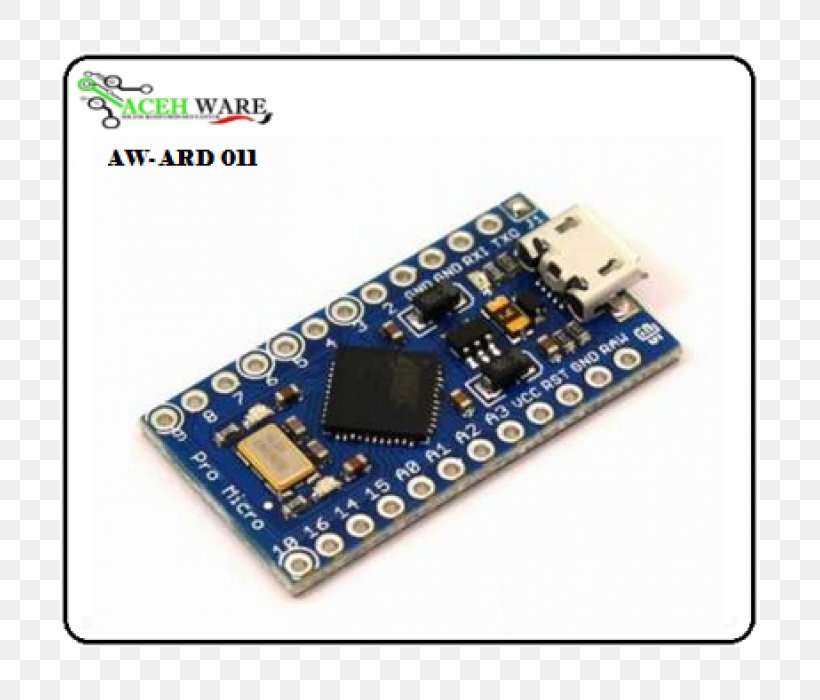 Arduino Micro Microcontroller Electronics ATmega328, PNG, 700x700px, Arduino, Arduino Leonardo, Arduino Micro, Arduino Mini, Arduino Nano Download Free