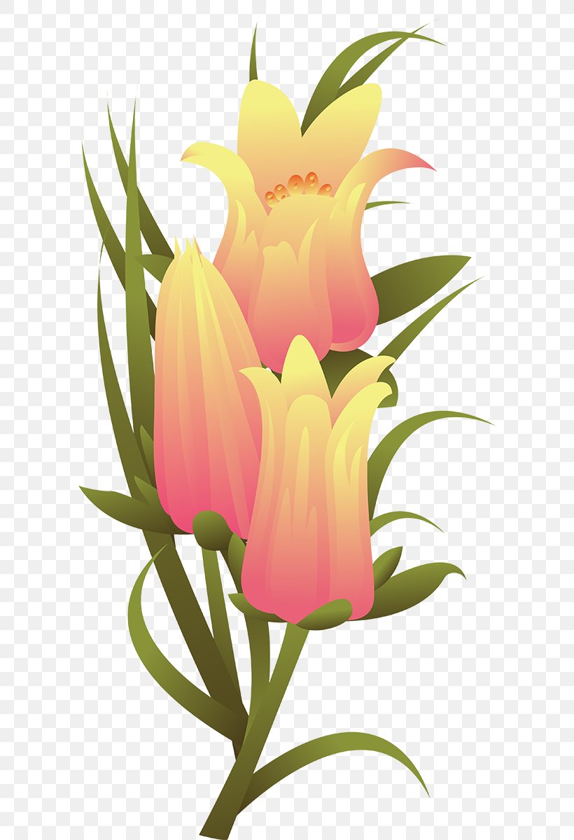 Floral Design Cut Flowers Flower Bouquet Tulip, PNG, 596x1200px, Floral Design, Cartoon, Child, Coloring Book, Cut Flowers Download Free