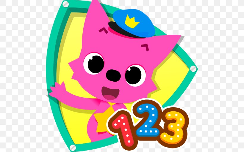 Pinkfong 123 Numbers, PNG, 512x512px, Pinkfong, Android, Area, Baby Toys, Child Download Free