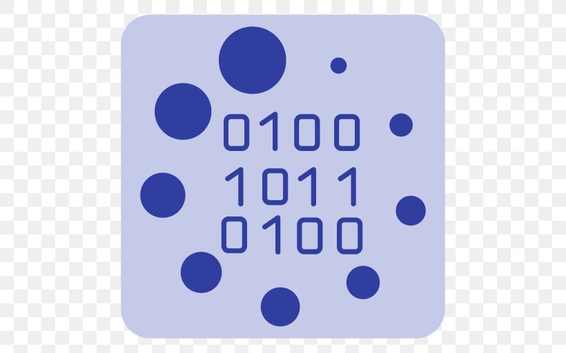 Binary Code Binary File Binary Number Symbol, PNG, 512x512px, Binary Code, Area, Binary File, Binary Number, Blue Download Free