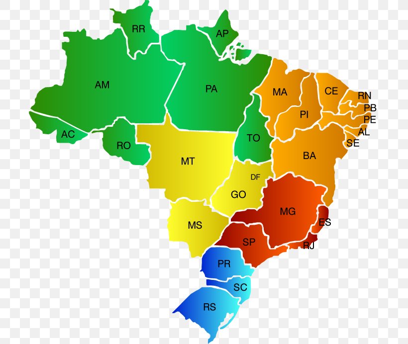 Brazil Mapa Polityczna Euro Truck Simulator 2 0, PNG, 704x692px, 2018 ...