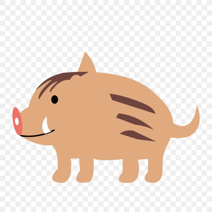 Wild Boar Illustration Whiskers Clip Art Mammal, PNG, 909x909px, Wild Boar, Animal, Animal Figure, Canidae, Carnivoran Download Free