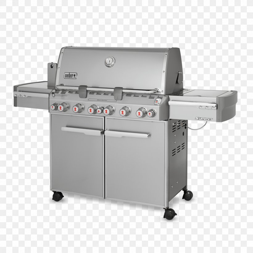 Barbecue Weber-Stephen Products Weber Summit S-670 Natural Gas Grilling, PNG, 1800x1800px, Barbecue, Cooking, Gas Burner, Gasgrill, Grilling Download Free