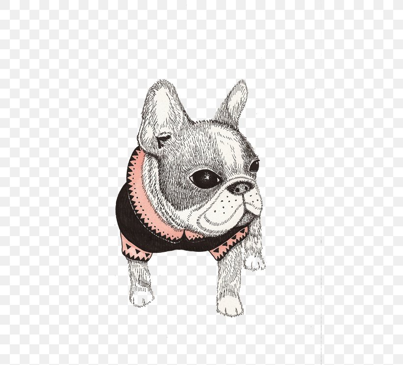 French Bulldog Pug Boston Terrier Illustration, PNG, 489x742px, French Bulldog, Art, Boston Terrier, Bulldog, Carnivoran Download Free