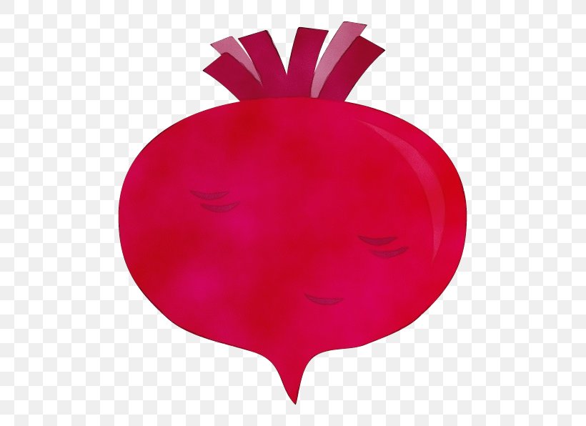 Plant Heart, PNG, 597x596px, Watercolor, Fruit, Heart, M095, Magenta Download Free
