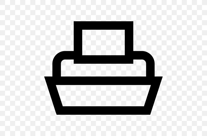 Printer, PNG, 540x540px, Printer, Black And White, Computer Hardware, Rectangle, Symbol Download Free