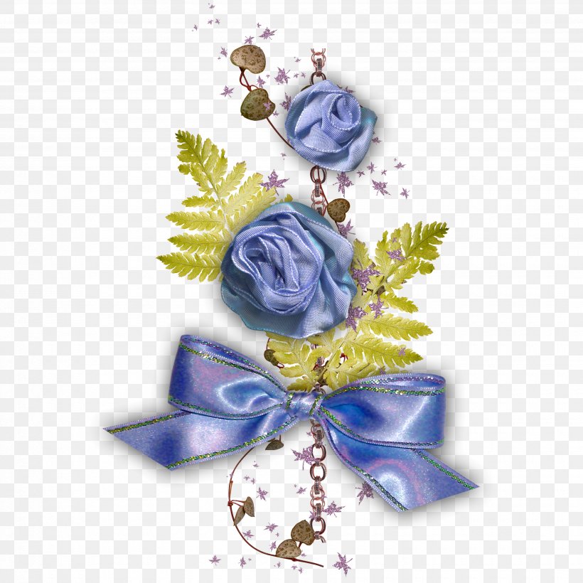 Blue Flower Silk, PNG, 3500x3500px, Blue, Cut Flowers, Designer, Floral Design, Flower Download Free